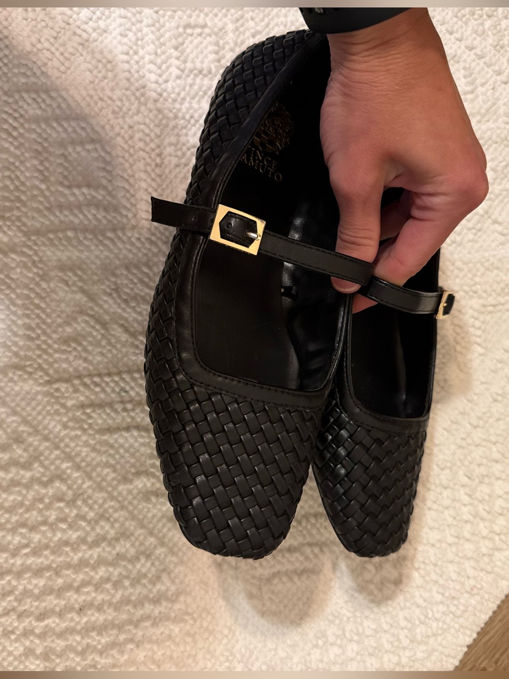 Black Vince Camuto ballet flats size 5.5 women’s - Picture 6 of 9